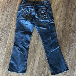 Wrangler Women's Dark Blue Boot Cut Jeans size 7/8 30 L